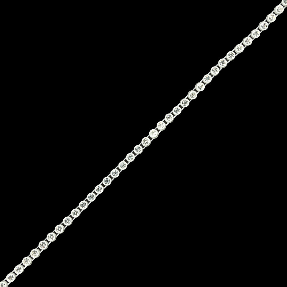 Vintage Crystal and White Rhinestone Trimming - 3mm Vintage Crystal and White Rhinestone Trimming - 3mm