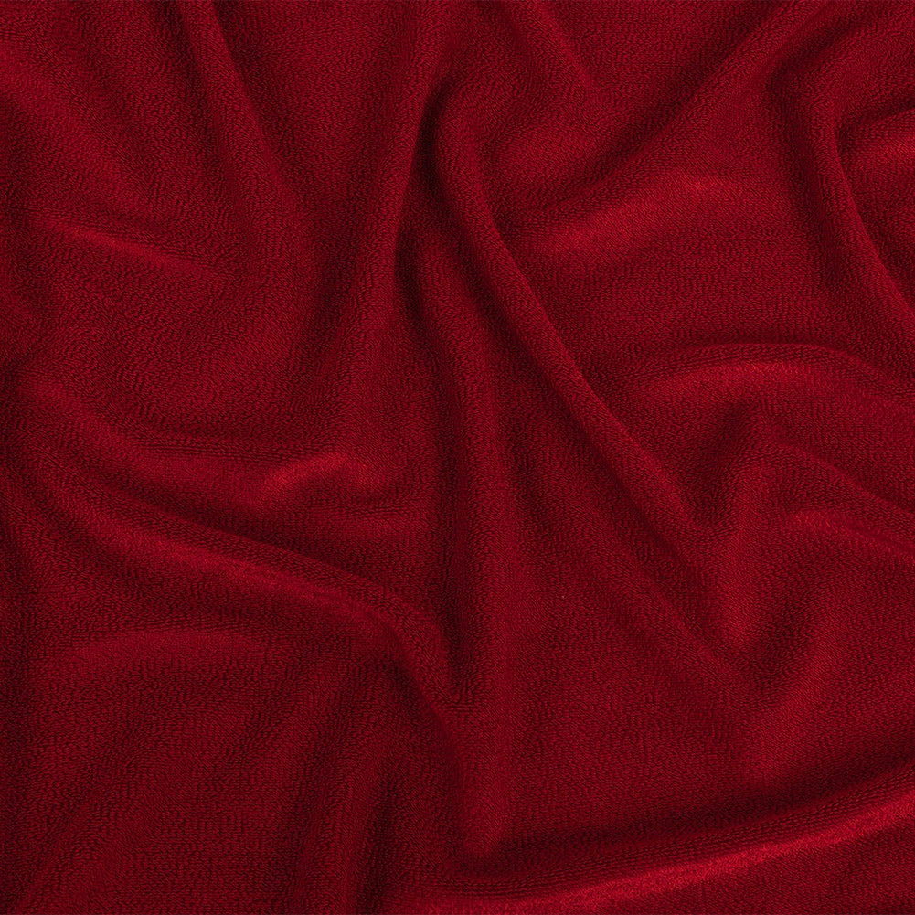 Red Radiant Rayon French Terry Red Radiant Rayon French Terry
