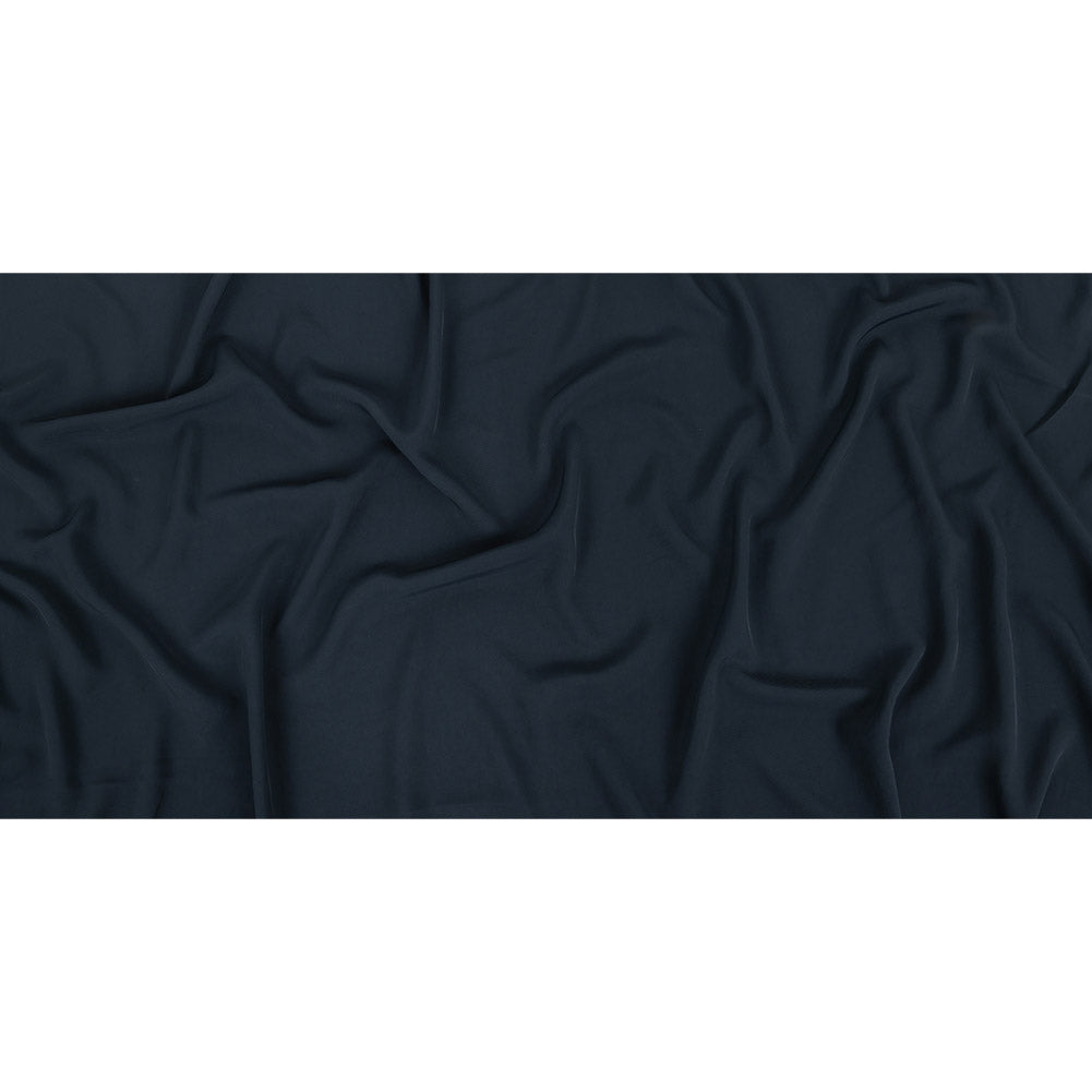 Navy Sleek Polyester Twill Full Navy Sleek Polyester Twill Full