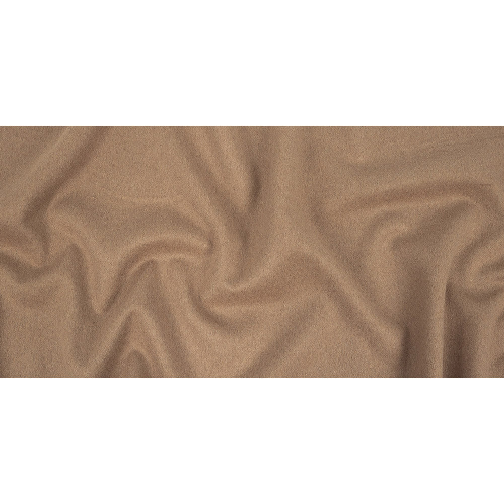 Warm Taupe Wool and Cashmere Double Cloth Full Warm Taupe Wool and Cashmere Double Cloth Full