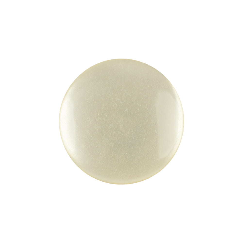 Vintage Ivory Pearlescent Flat Shank Back Plastic Button - 34L/21.5mm Vintage Ivory Pearlescent Flat Shank Back Plastic Button - 34L/21.5mm
