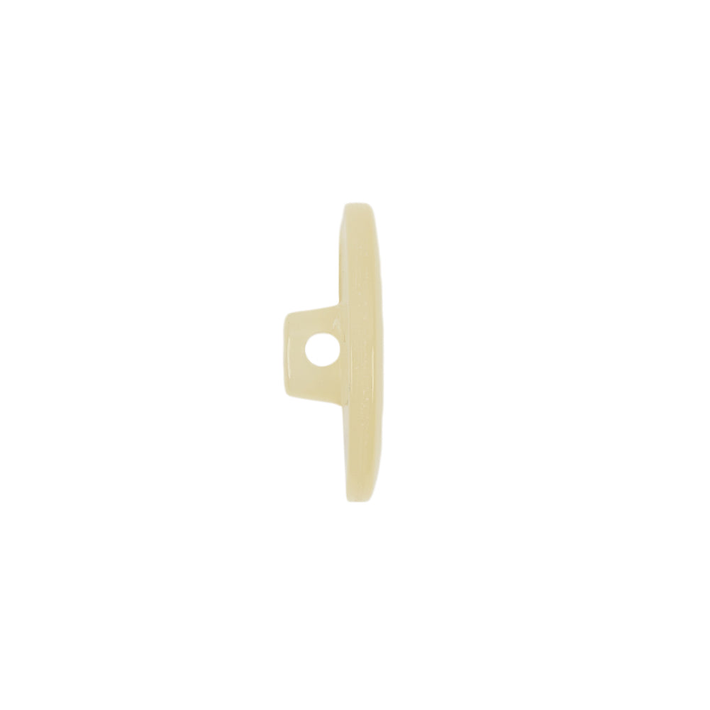 Vintage Ivory Abstract Pearlescent Shank Back Plastic Button - 30L/19mm Folded Vintage Ivory Abstract Pearlescent Shank Back Plastic Button - 30L/19mm Folded