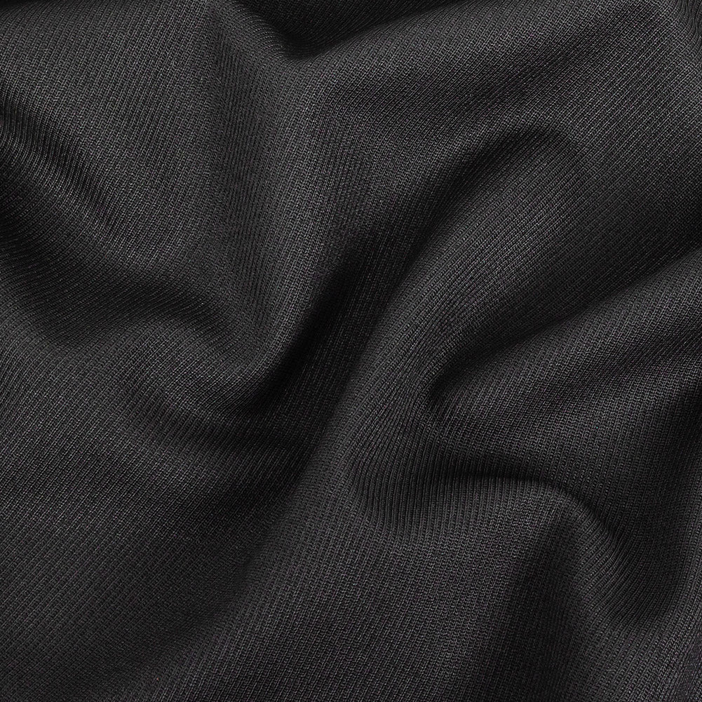 Black Stretch Wool Twill Black Stretch Wool Twill