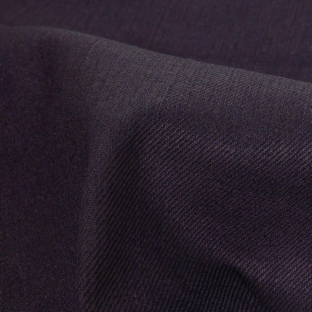 Deep Navy Waxed Cotton Twill Detail Deep Navy Waxed Cotton Twill Detail