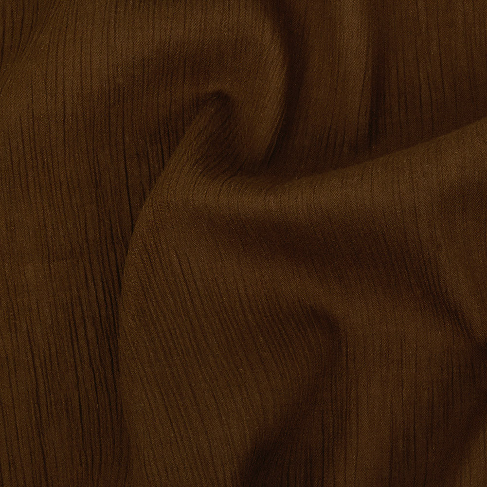 New Tobacco Crinkled Cotton Voile New Tobacco Crinkled Cotton Voile
