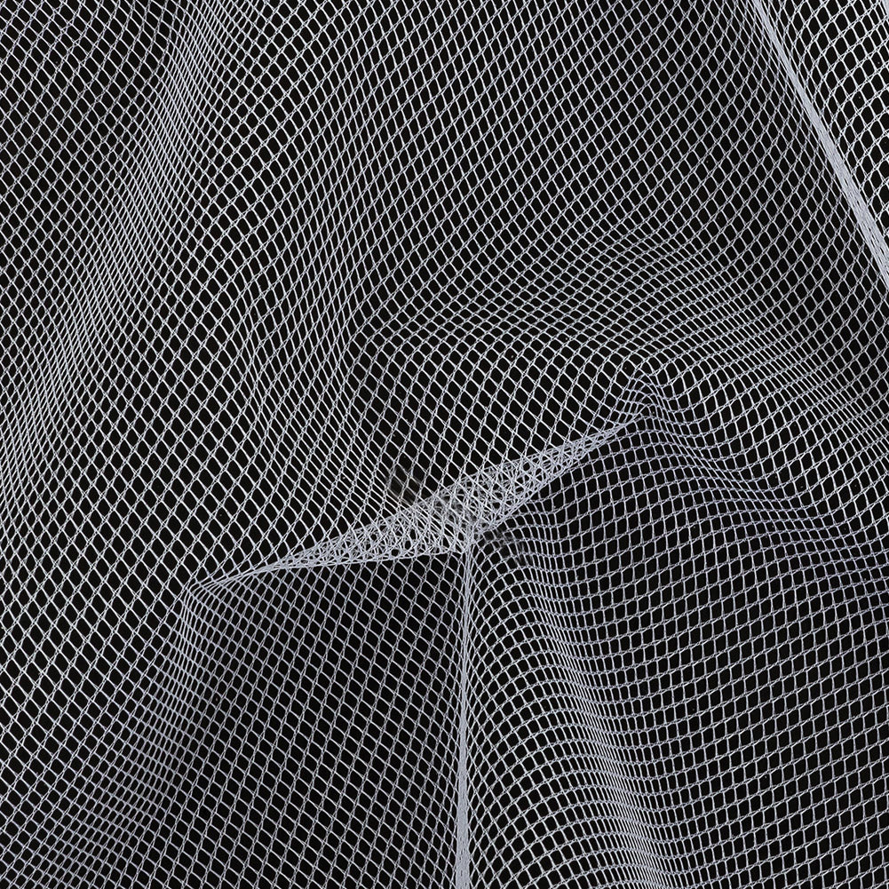 Nylon Cancan Tulle - White Nylon Cancan Tulle - White