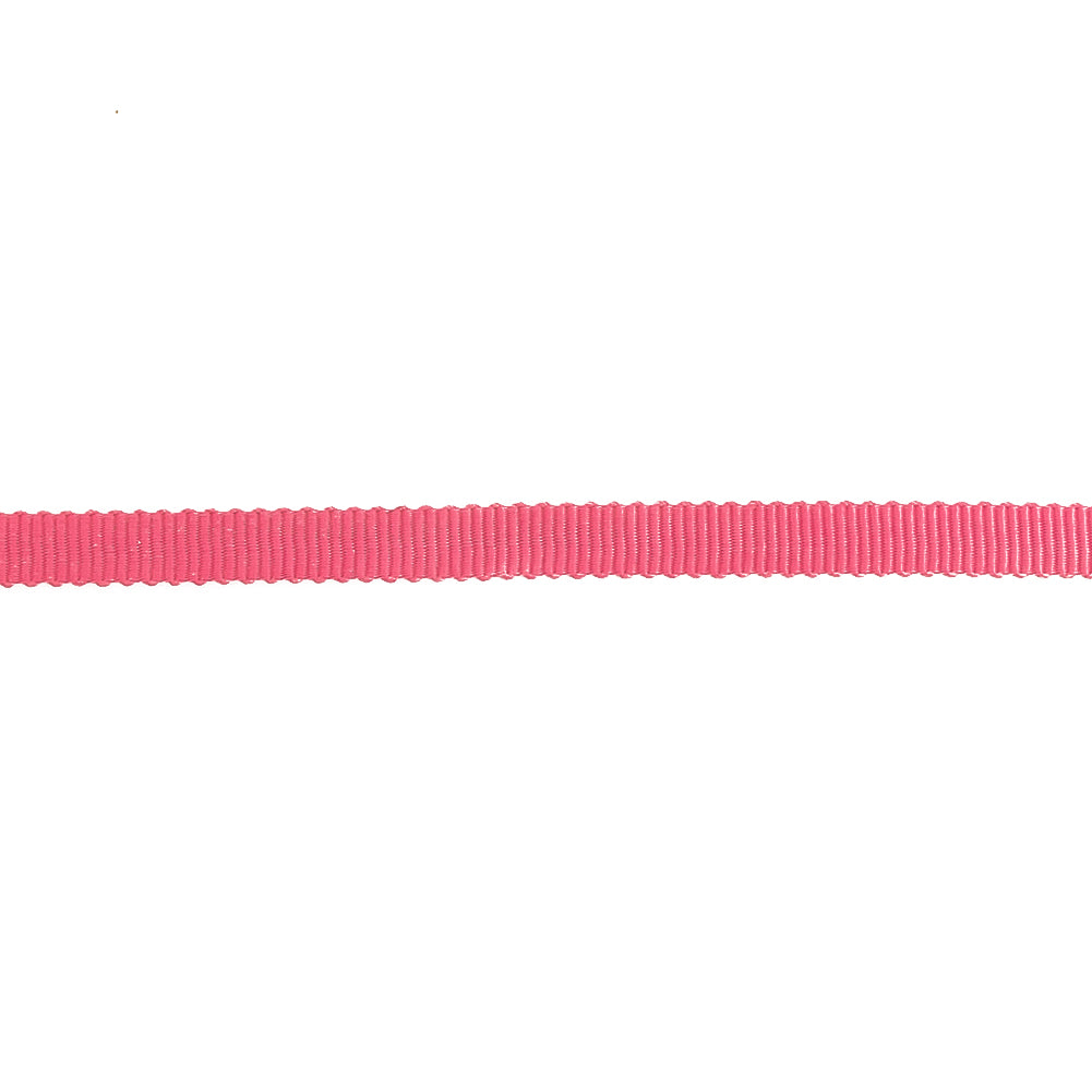 Bubblegum Pink Petersham Grosgrain Ribbon - 0.25" Detail Bubblegum Pink Petersham Grosgrain Ribbon - 0.25" Detail