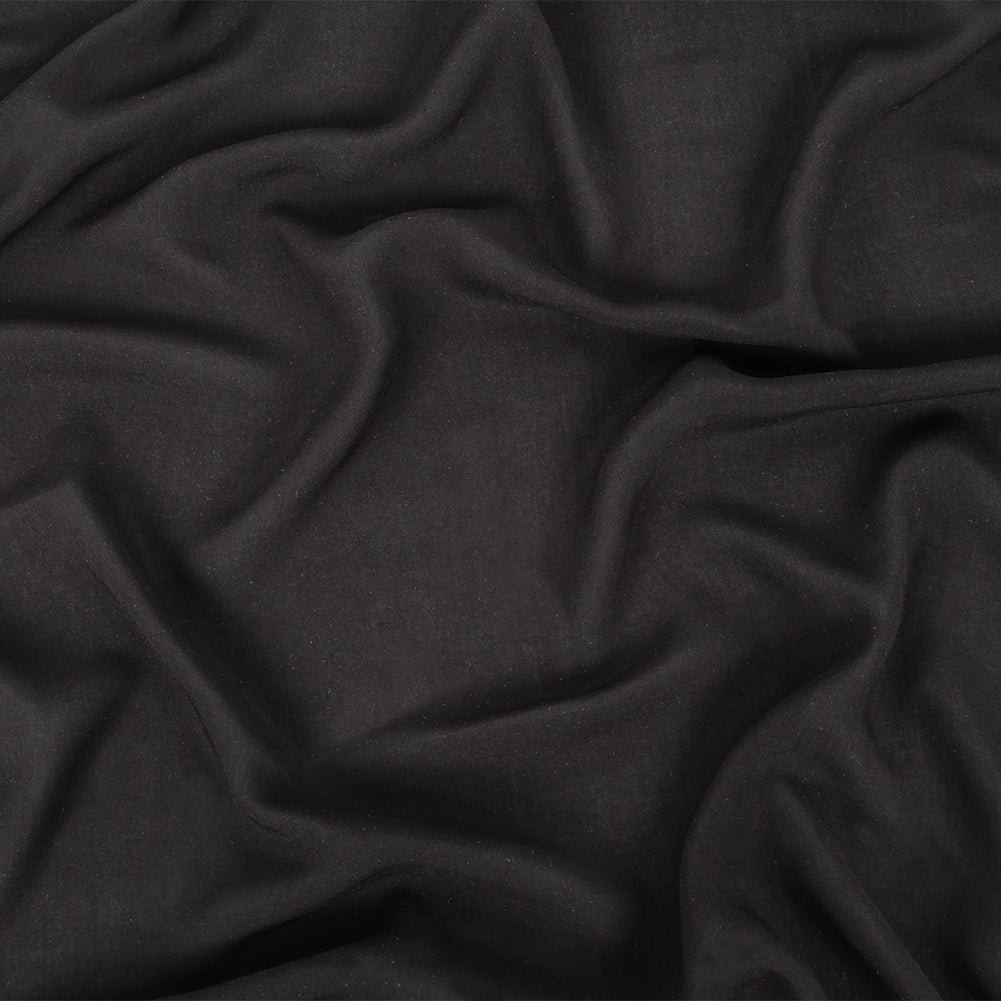 Boise Black Lightweight Sustainable Rayon Challis Boise Black Lightweight Sustainable Rayon Challis