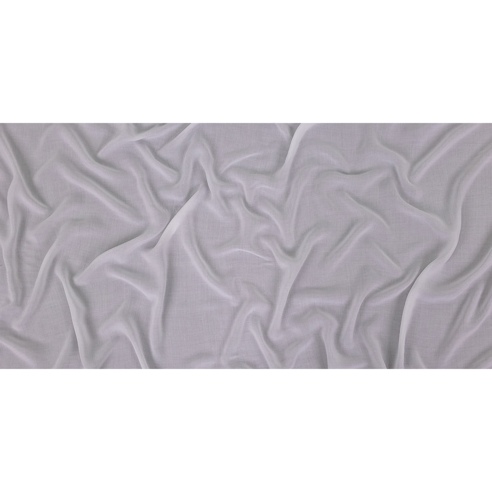 Boise White Lightweight Sustainable Rayon Challis Boise White Lightweight Sustainable Rayon Challis