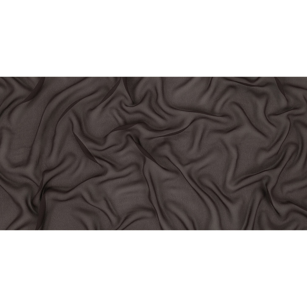 Famous Australian Designer Charcoal Viscose Georgette Full Famous Australian Designer Charcoal Viscose Georgette Full