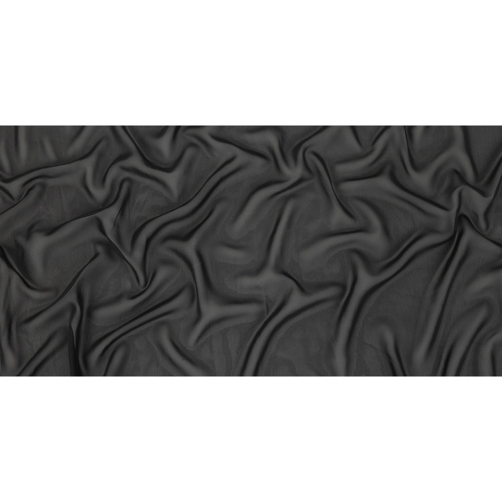 Famous Australian Designer Black Polyester Georgette Full Famous Australian Designer Black Polyester Georgette Full