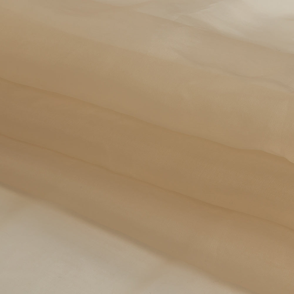 Famous Australian Designer Buff Silk Organza Folded Famous Australian Designer Buff Silk Organza Folded