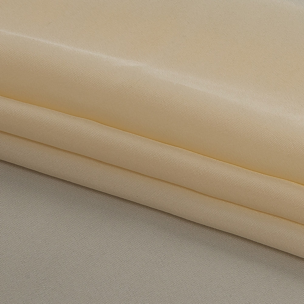 Famous Australian Designer Vanilla Crepe de Chine Viscose Lining Folded Famous Australian Designer Vanilla Crepe de Chine Viscose Lining Folded