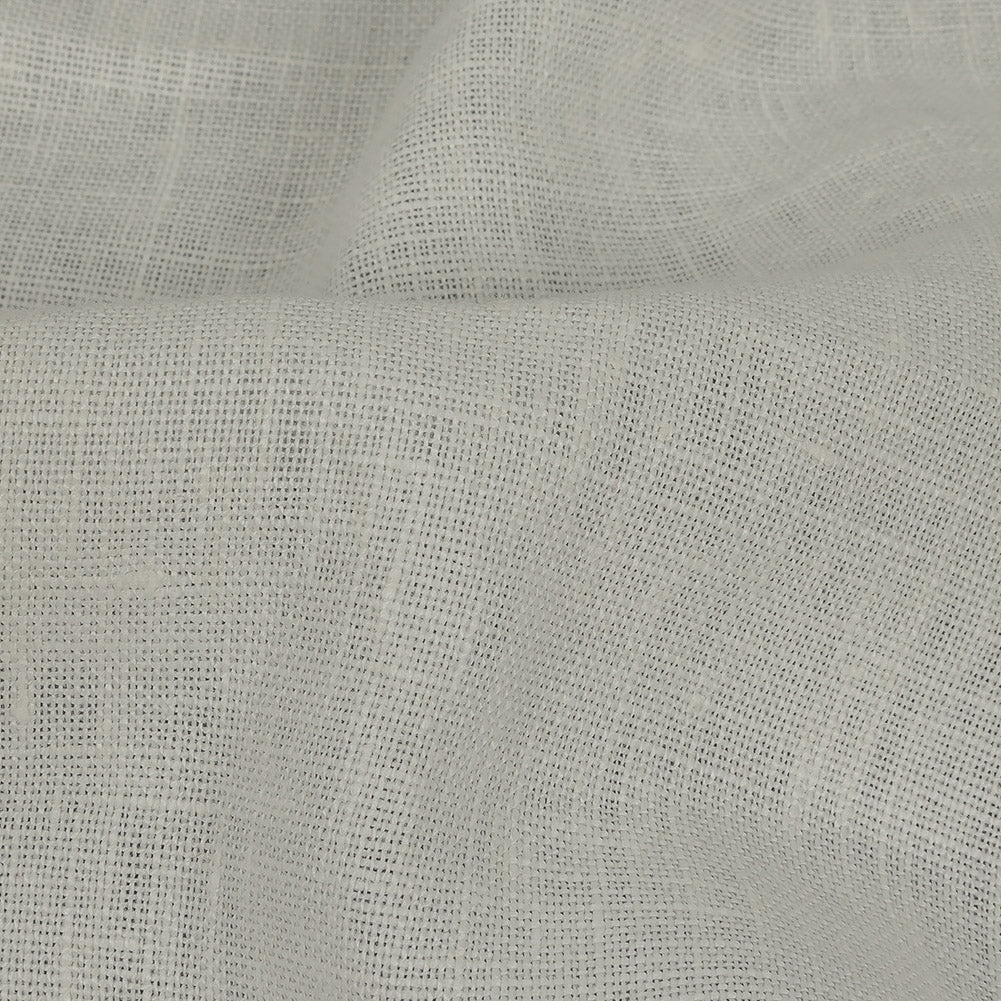 Famous Australian Designer Snow White Plainly Textured Linen Woven Detail Famous Australian Designer Snow White Plainly Textured Linen Woven Detail