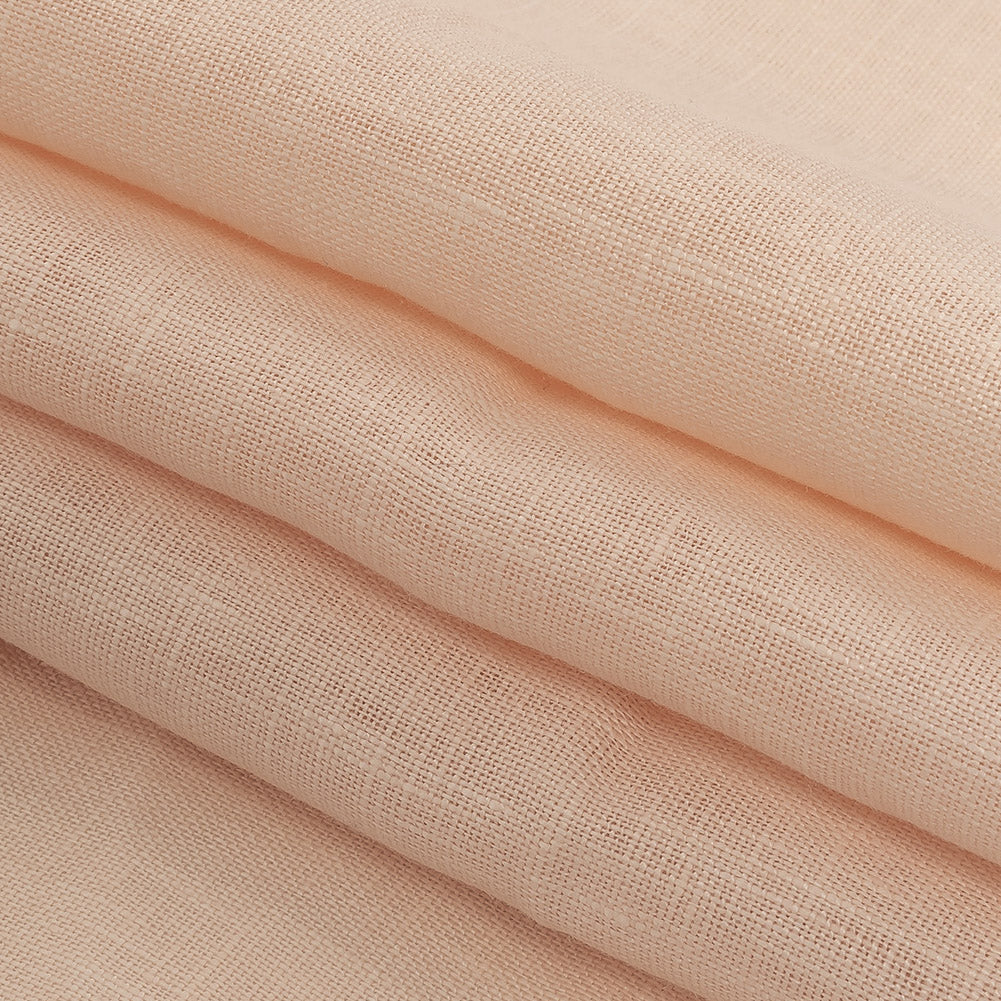 Famous Australian Designer Shell Plain Textured Linen Woven Folded Famous Australian Designer Shell Plain Textured Linen Woven Folded