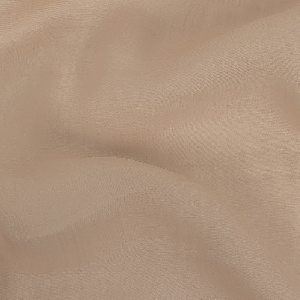 Famous Australian Designer Buff Semi-Sheer Ramie Woven Famous Australian Designer Buff Semi-Sheer Ramie Woven