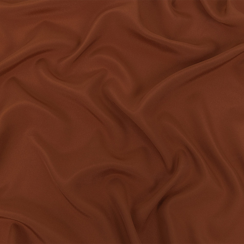 Famous Australian Designer Bronze Polyester Crepe de Chine Lining Famous Australian Designer Bronze Polyester Crepe de Chine Lining