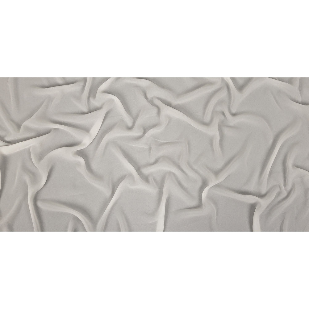 Famous Australian Designer Ivory High-Multitwist Polyester Georgette Full Famous Australian Designer Ivory High-Multitwist Polyester Georgette Full