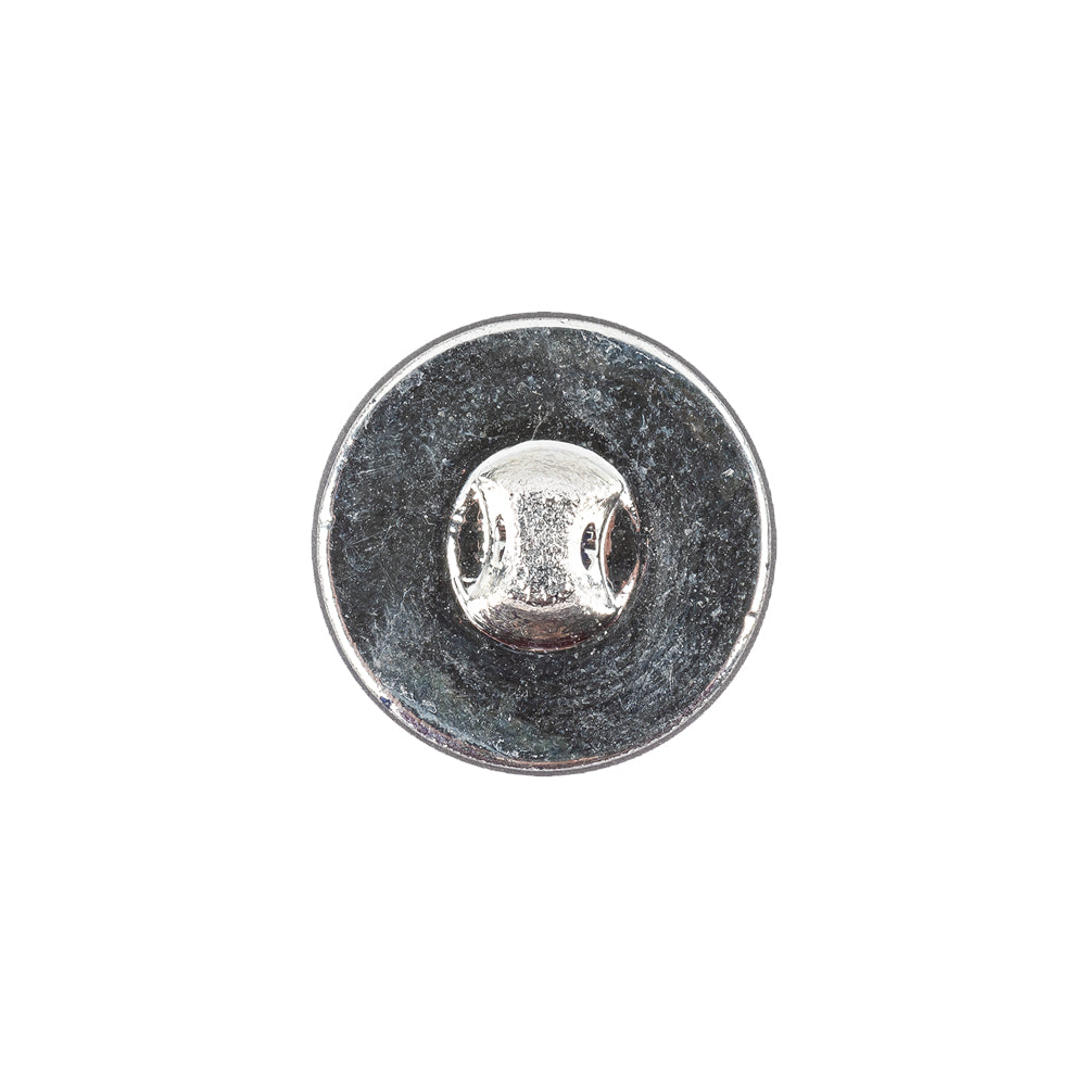 Cobalt Translucent Floral Shank Back Glass Button - 28L/18mm Detail Cobalt Translucent Floral Shank Back Glass Button - 28L/18mm Detail
