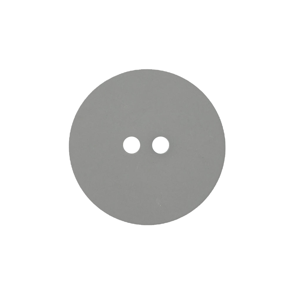 Silver Mirror Backed Two Hole Smooth Top Button - 36L/23mm Detail Silver Mirror Backed Two Hole Smooth Top Button - 36L/23mm Detail