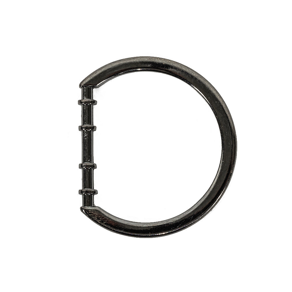 Gunmetal Cast Metal Rounded D-Ring - 25mm Gunmetal Cast Metal Rounded D-Ring - 25mm
