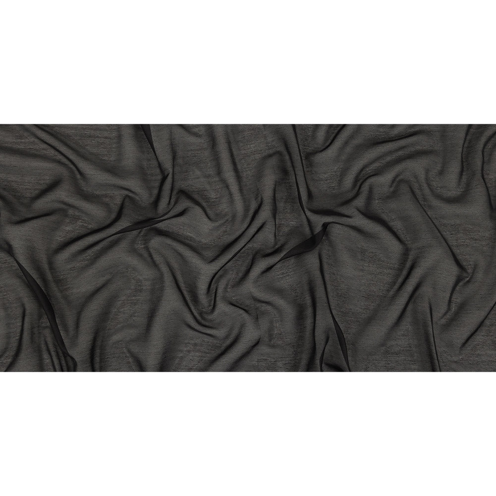 Polyester Batiste Double Wide 117" - Jet Black - Diot Collection Polyester Batiste Double Wide 117" - Jet Black - Diot Collection