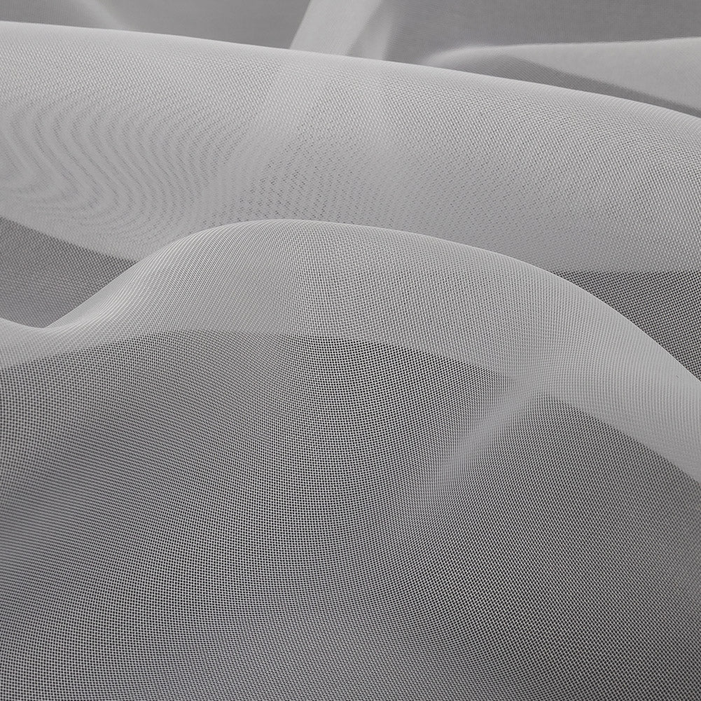 Polyester Voile Double Wide 118" - White - Arcalod Collection Polyester Voile Double Wide 118" - White - Arcalod Collection