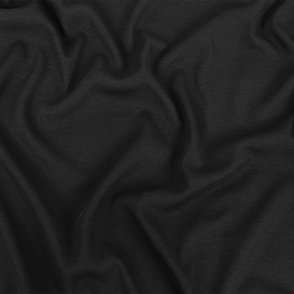 Theory Black Rayon Interlock Knit Theory Black Rayon Interlock Knit