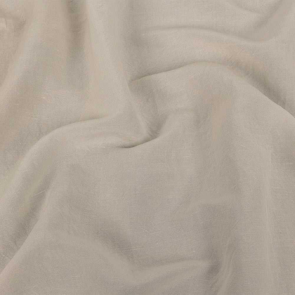 Italian Off-White Linen and Rayon Woven Italian Off-White Linen and Rayon Woven