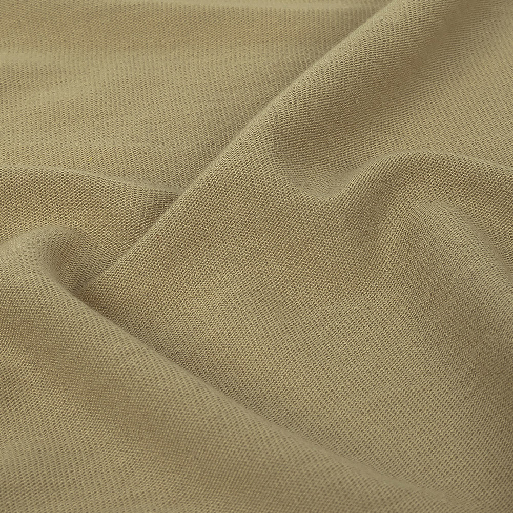 Beige Stretch Rayon Jersey Detail Beige Stretch Rayon Jersey Detail