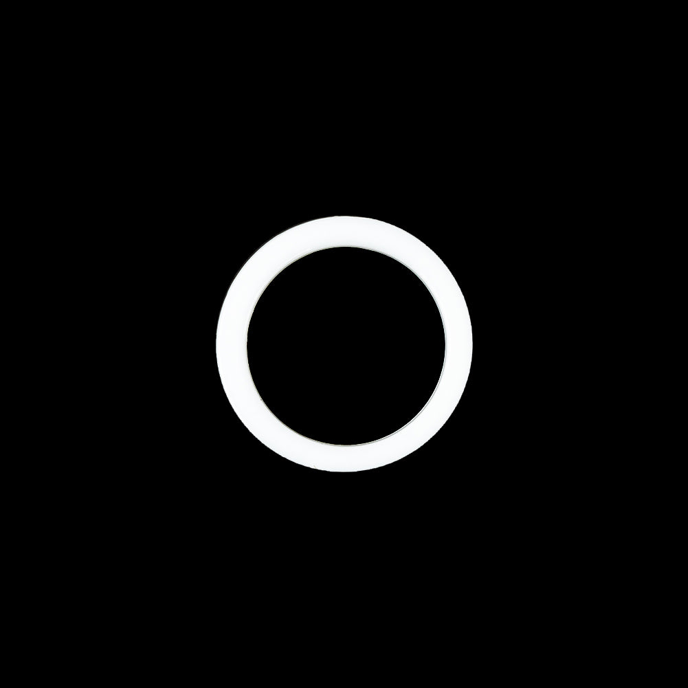 Off-White Plastic O-Ring for 3/8" Strap - Set of 4 Off-White Plastic O-Ring for 3/8" Strap - Set of 4