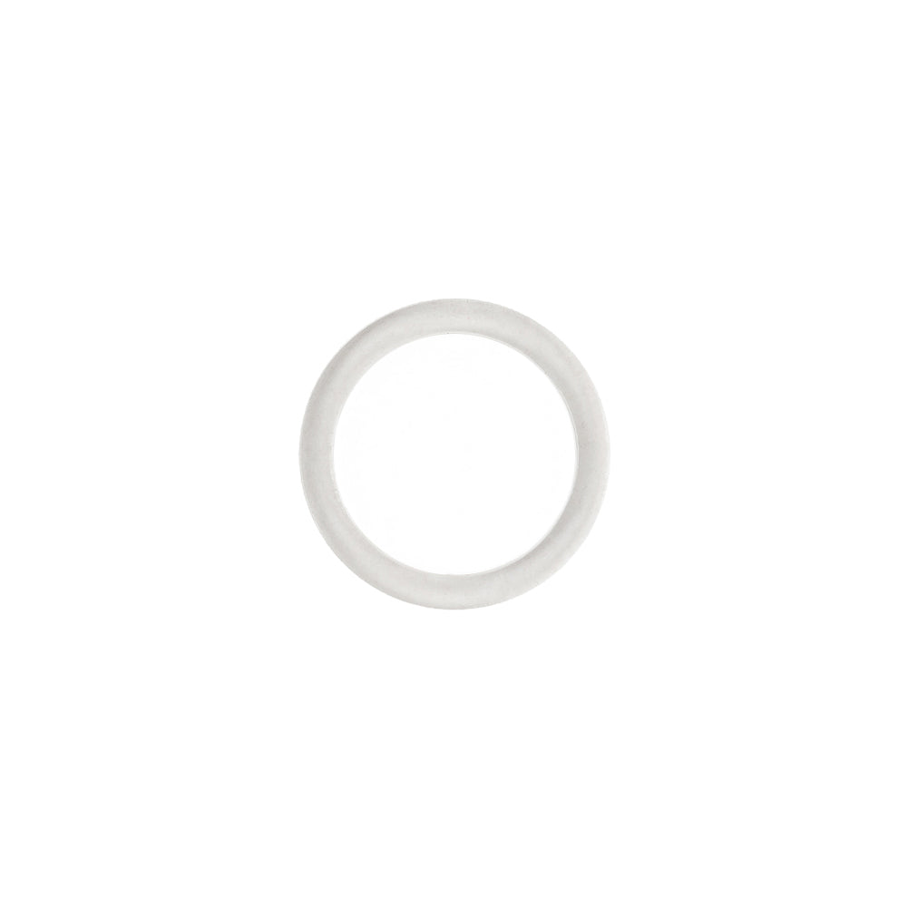Clear Plastic O-Ring for 3/8" Strap - Set of 4
