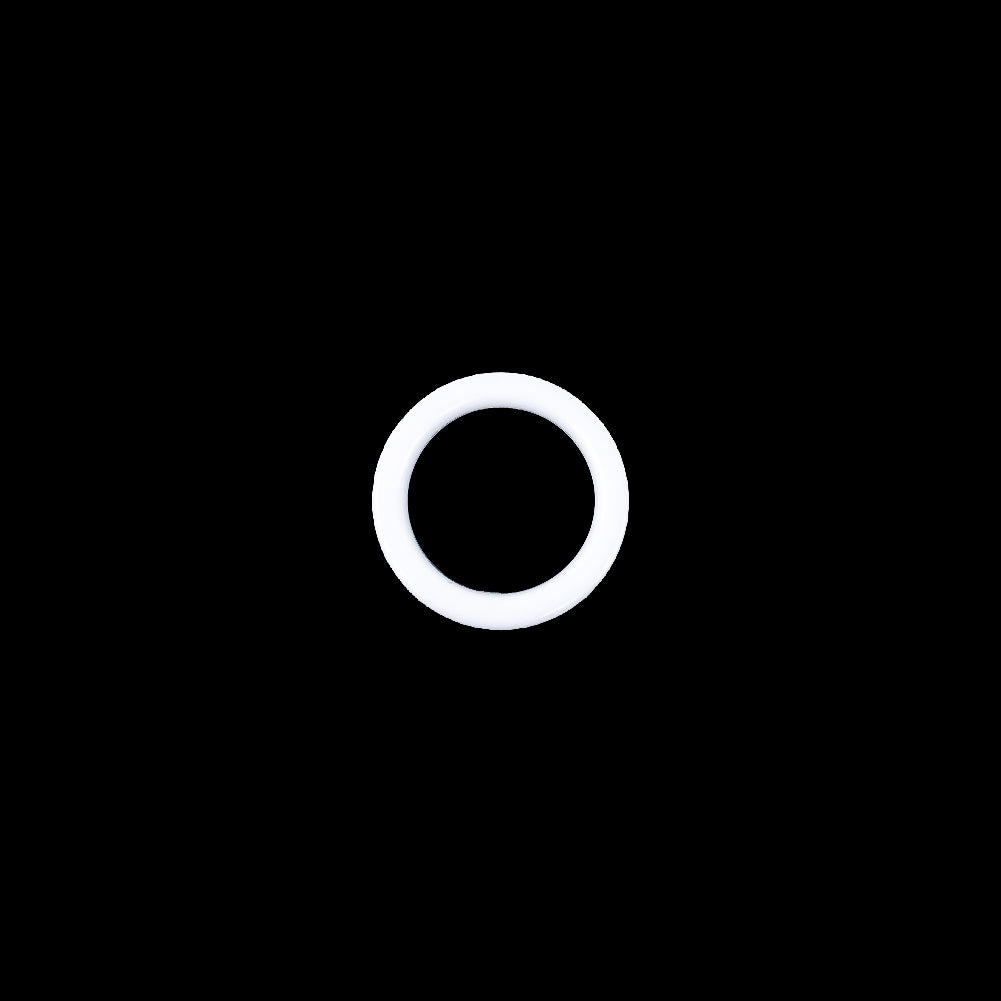 Optic White Plastic O-Ring for 1/4" Strap - Set of 4 Optic White Plastic O-Ring for 1/4" Strap - Set of 4