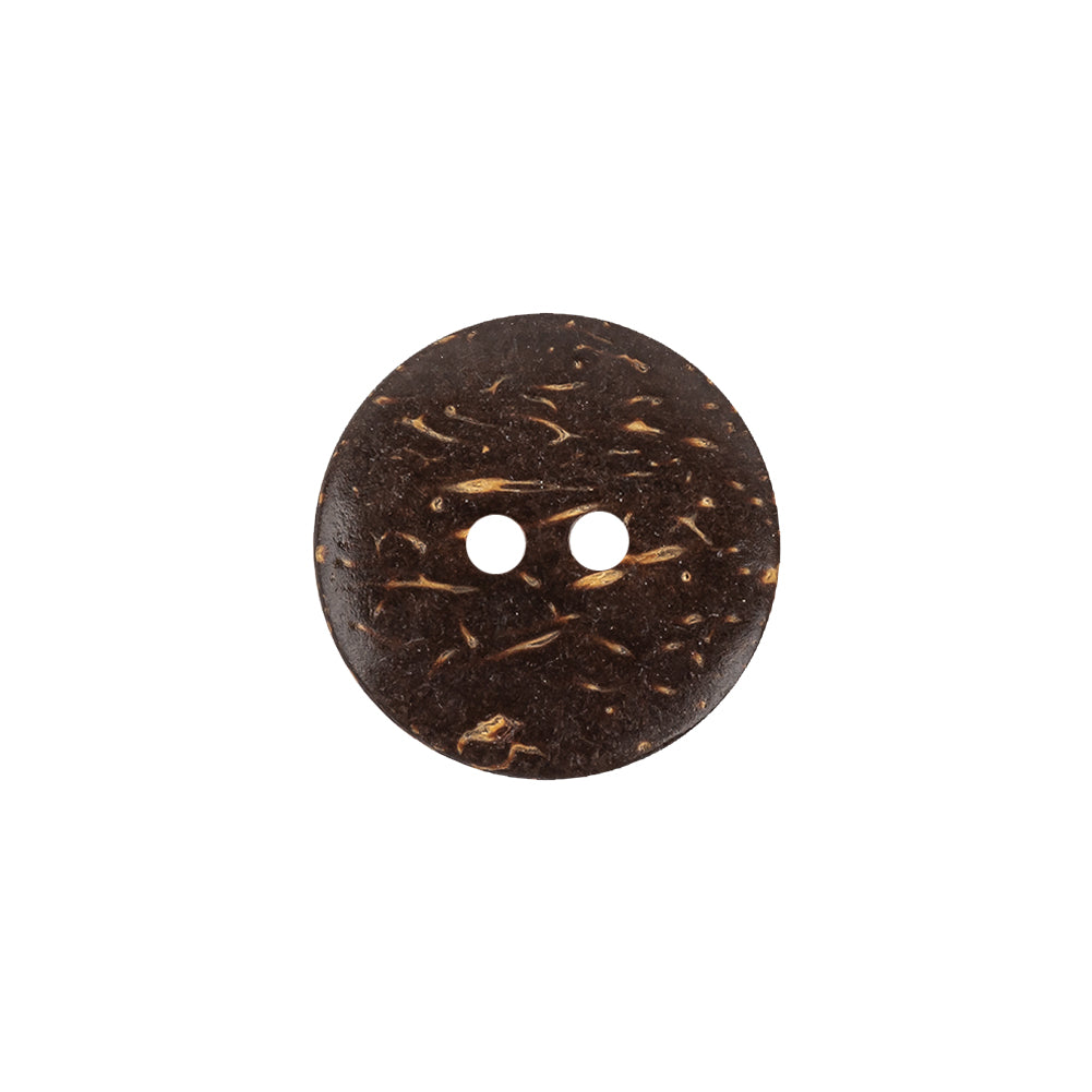 Tecnofantas Floral 2-Hole Coconut Button - 28L/18mm Detail Tecnofantas Floral 2-Hole Coconut Button - 28L/18mm Detail