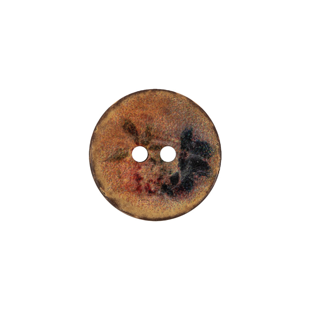 Tecnofantas Floral 2-Hole Coconut Button - 28L/18mm Tecnofantas Floral 2-Hole Coconut Button - 28L/18mm