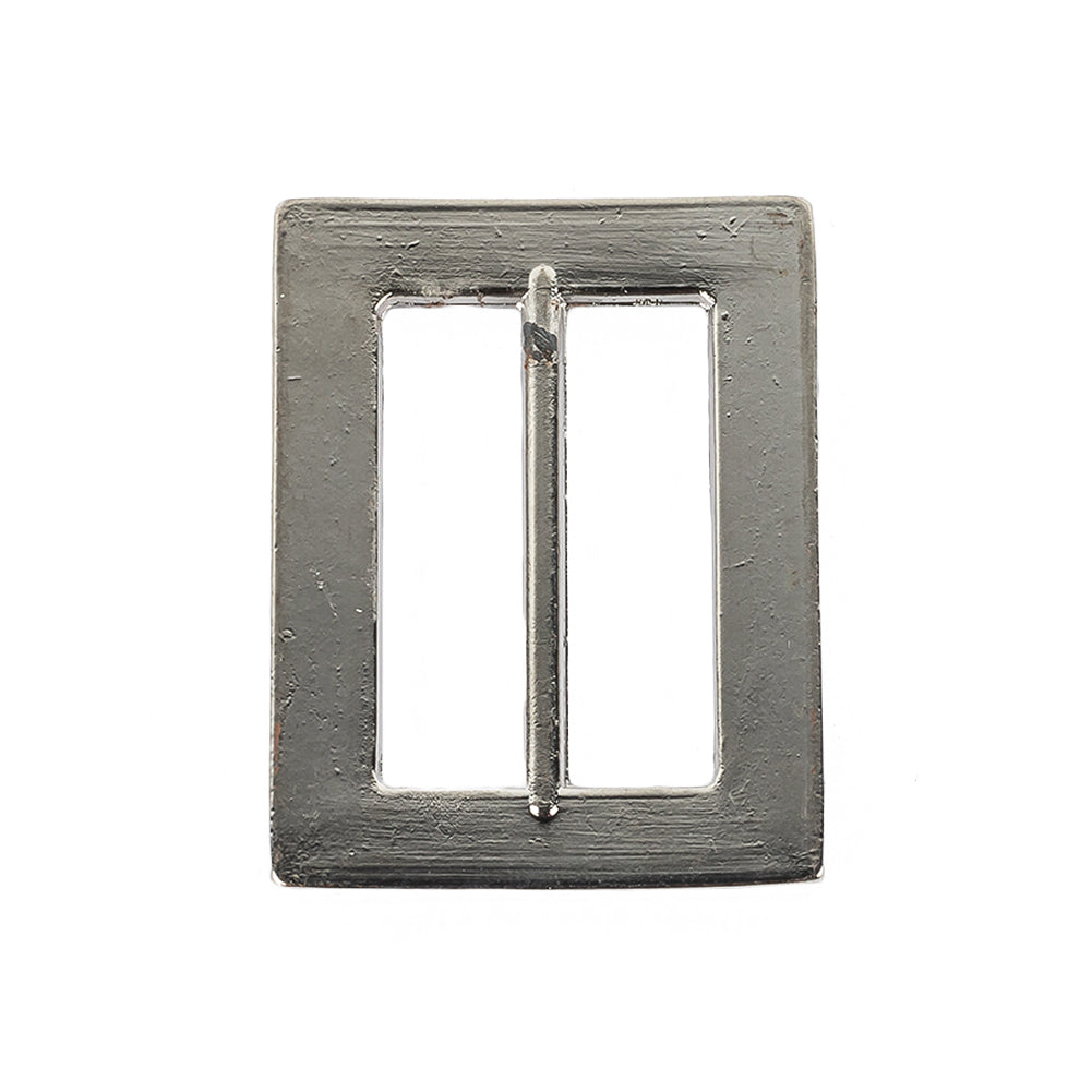 Nickel Hammered and Scored Textural Rectangular Slider - 36mm Detail Nickel Hammered and Scored Textural Rectangular Slider - 36mm Detail