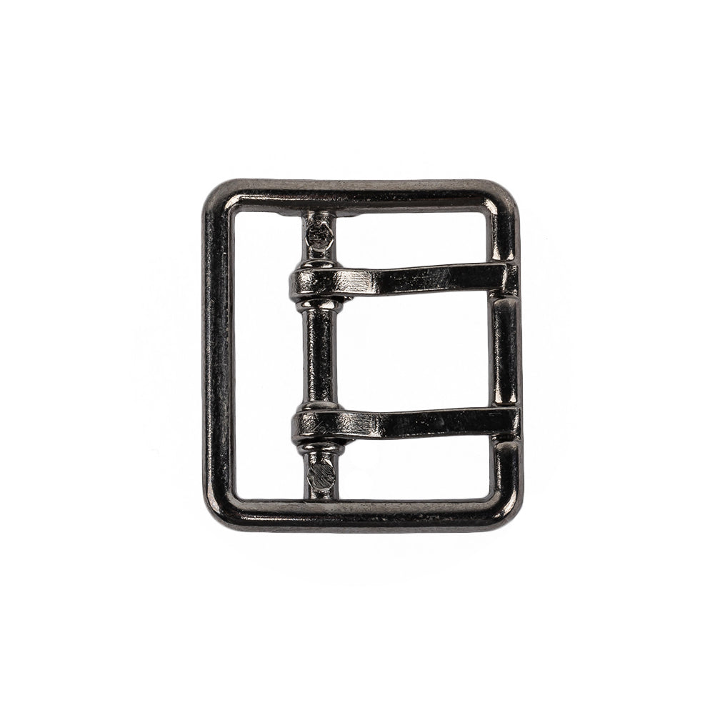 Gunmetal Double Tongue Metal Buckle - 25mm Gunmetal Double Tongue Metal Buckle - 25mm