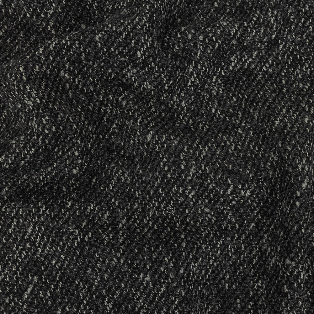 Black, Griffin and Lightest Sky Boucled Twill Black, Griffin and Lightest Sky Boucled Twill