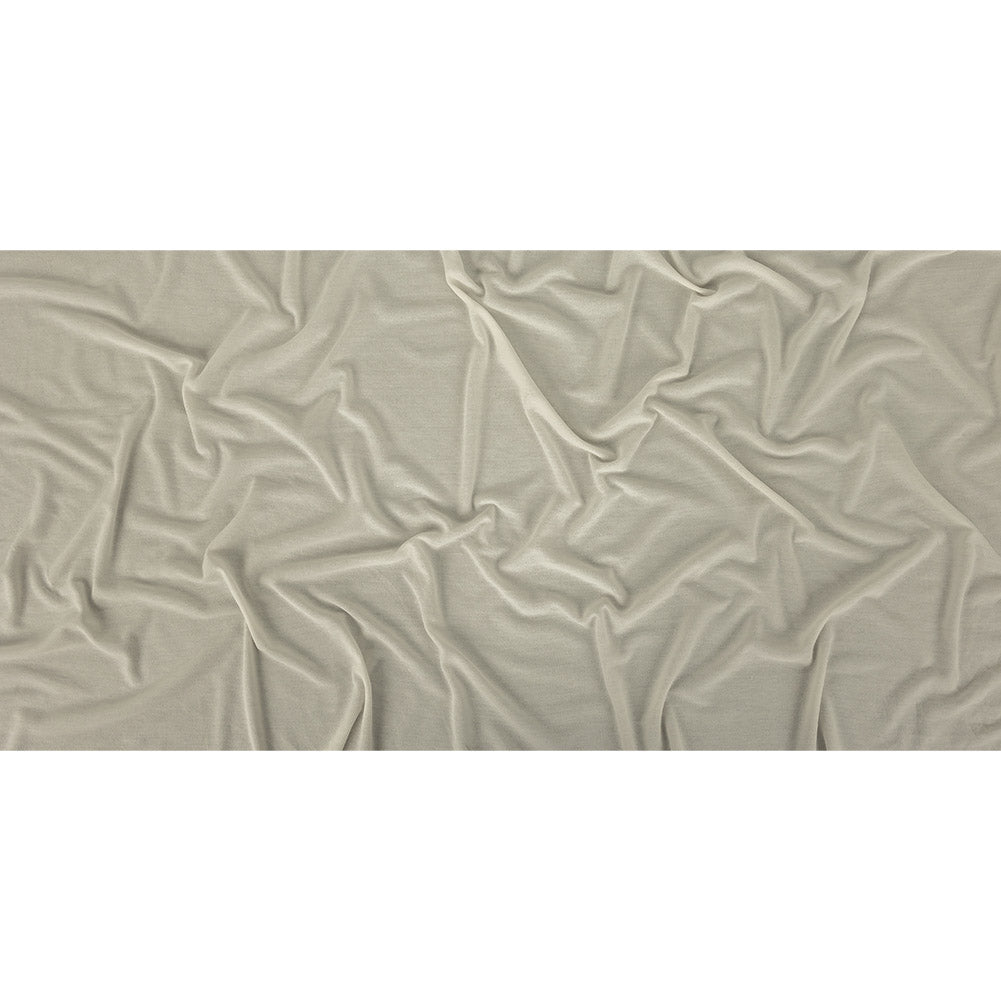 Cannoli Cream Rayon Stretch Knit Crepe Folded Cannoli Cream Rayon Stretch Knit Crepe Folded