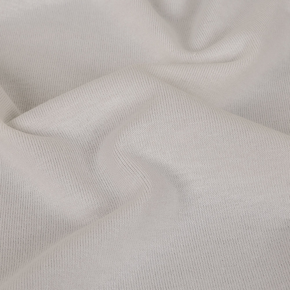 Cream Stretch Rayon Jersey Detail Cream Stretch Rayon Jersey Detail