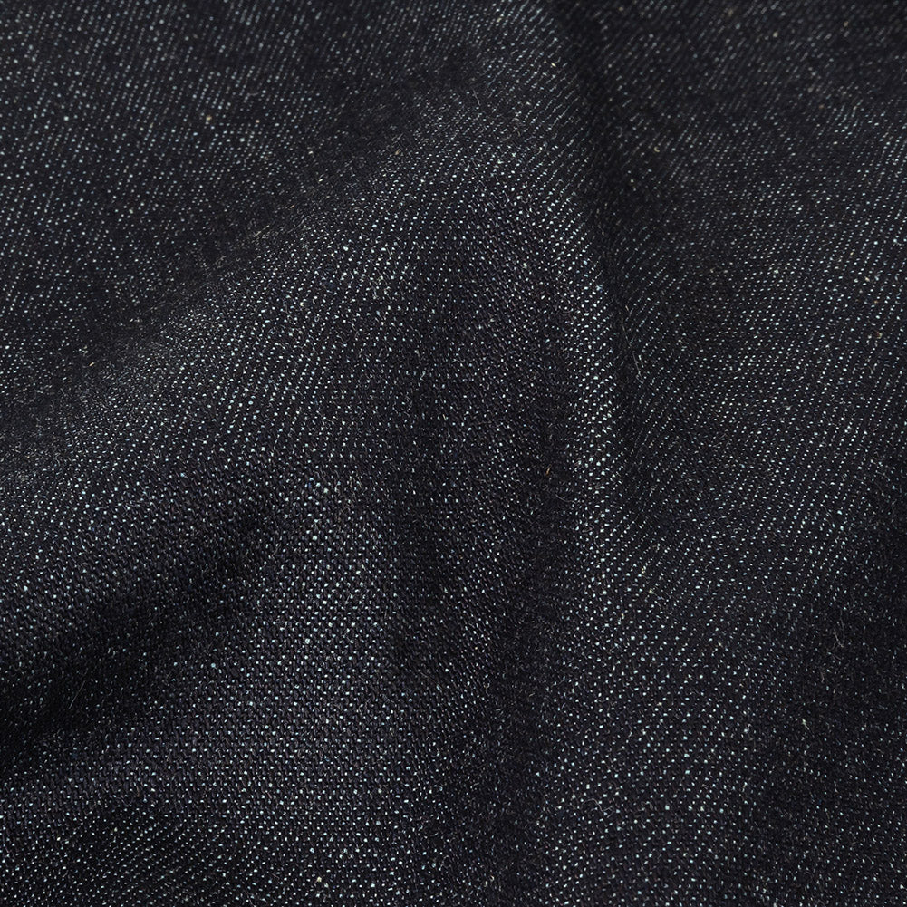 Anthracite Cotton Denim Twill Detail Anthracite Cotton Denim Twill Detail