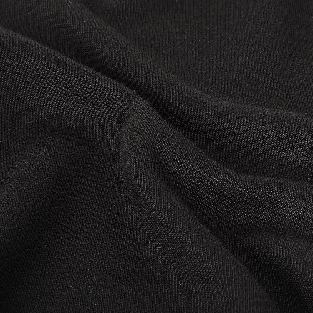 Black Beauty Rayon Interlock Knit Detail Black Beauty Rayon Interlock Knit Detail