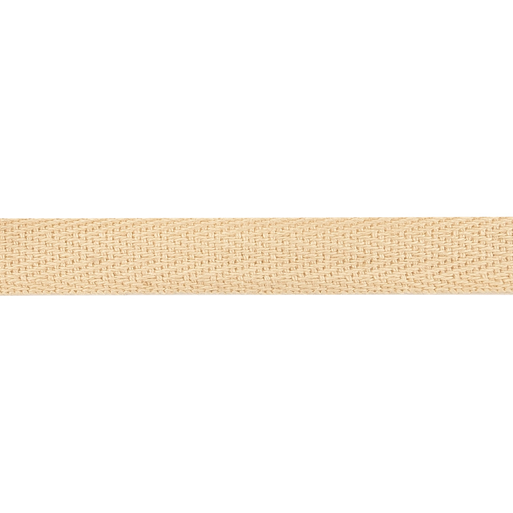 Chamomile Cotton Twill Tape - 0.5" Detail Chamomile Cotton Twill Tape - 0.5" Detail