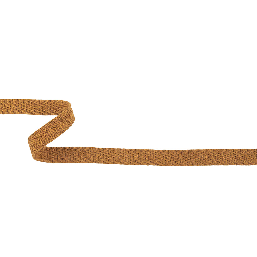 Almond Cotton Twill Tape - 0.5" Almond Cotton Twill Tape - 0.5"