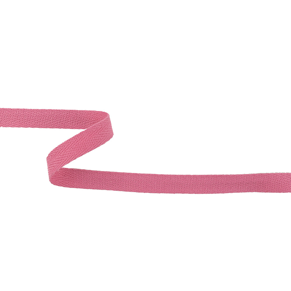 Pink Carnation Cotton Twill Tape - 0.5" Pink Carnation Cotton Twill Tape - 0.5"