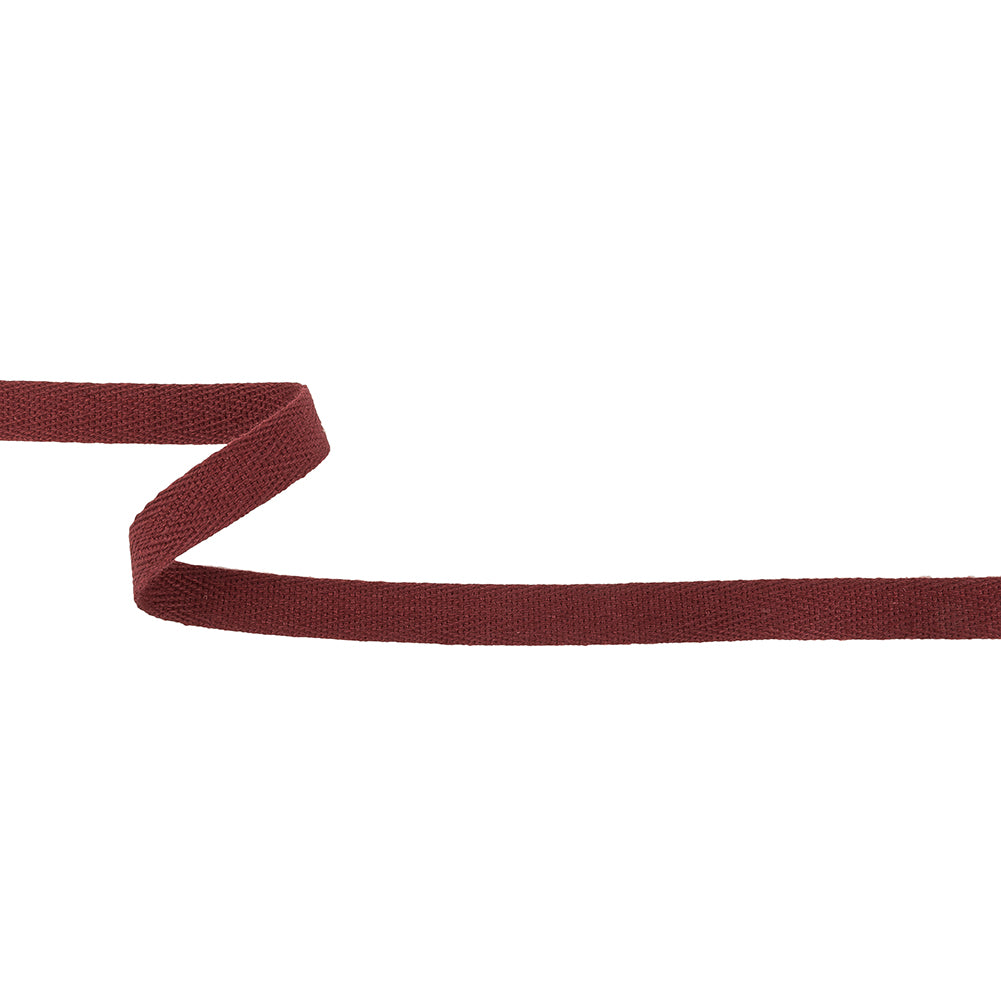Tibetan Red Cotton Twill Tape - 0.5" Tibetan Red Cotton Twill Tape - 0.5"