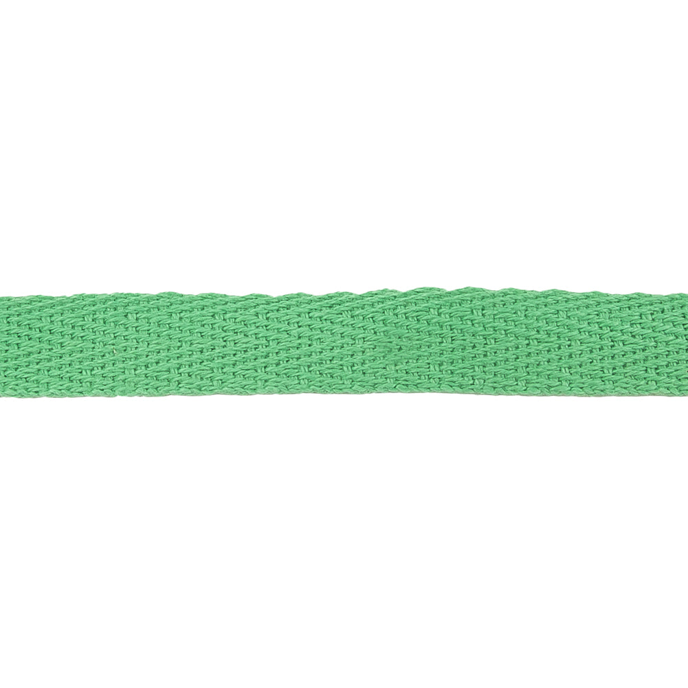 Absinthe Green Cotton Twill Tape - 0.5" Detail Absinthe Green Cotton Twill Tape - 0.5" Detail
