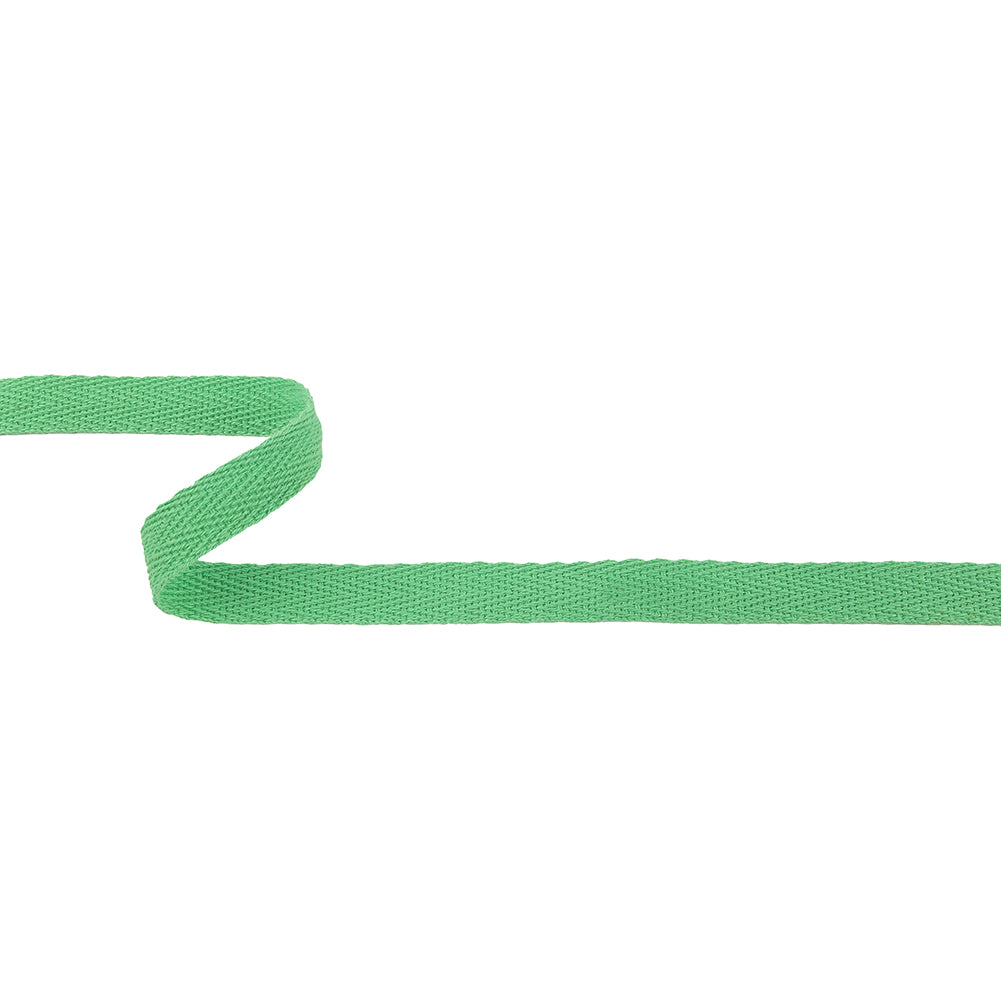 Absinthe Green Cotton Twill Tape - 0.5" Absinthe Green Cotton Twill Tape - 0.5"