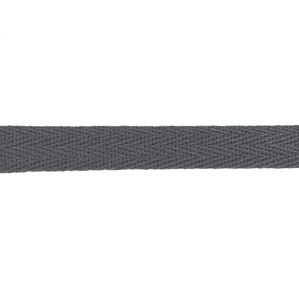 Poppy Seed Cotton Twill Tape - 0.5" Detail Poppy Seed Cotton Twill Tape - 0.5" Detail