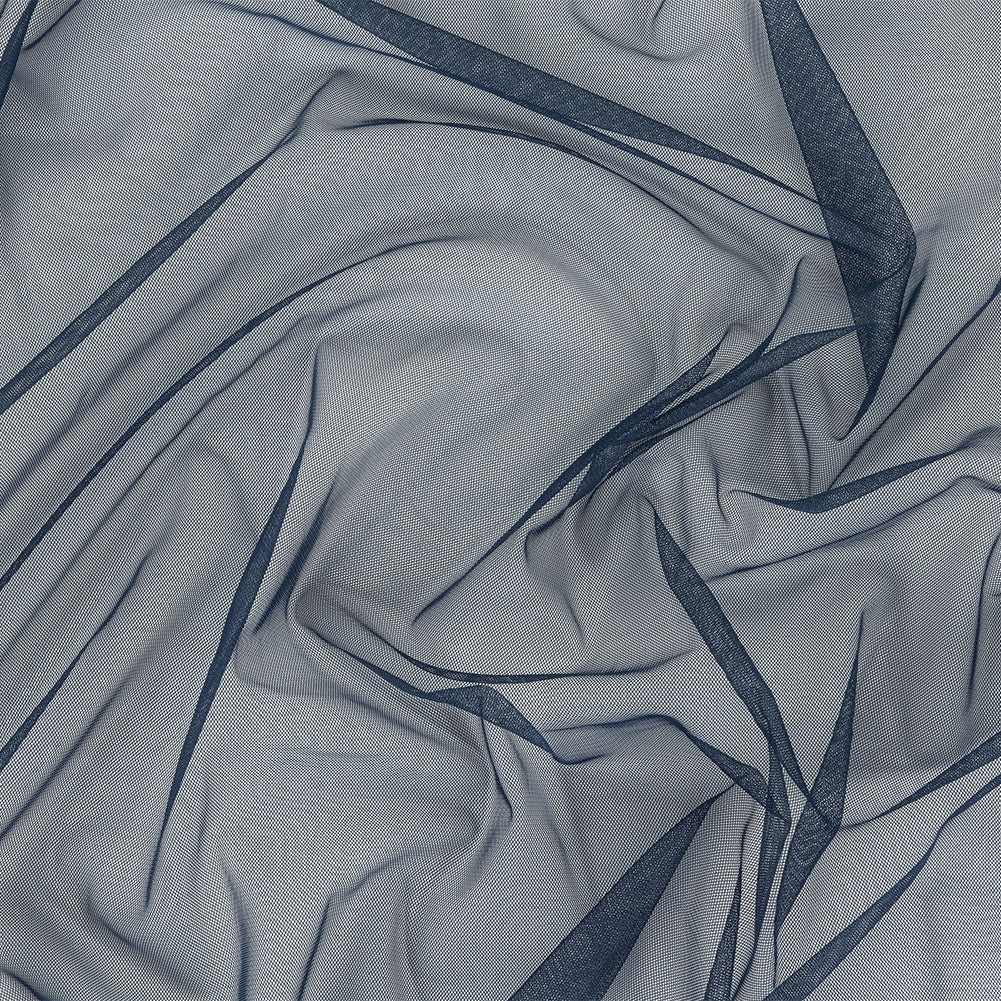 Navy Polyester Stretch Mesh Navy Polyester Stretch Mesh